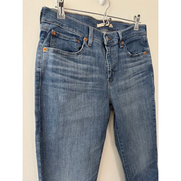 Levi's Strauss Boyfriend Jeans Classic Denim Med Wash Size 30 - Picture 3 of 15